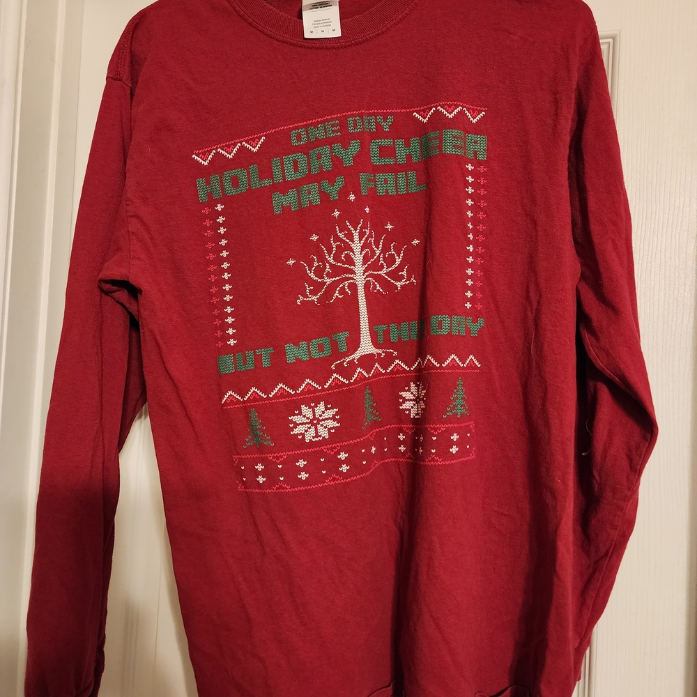 Red Holiday Cheer Long Sleeve Shirt